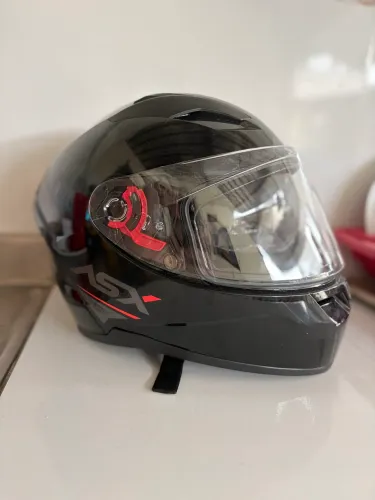 CAPACETE ASX COM ÓCULOS INTERNO