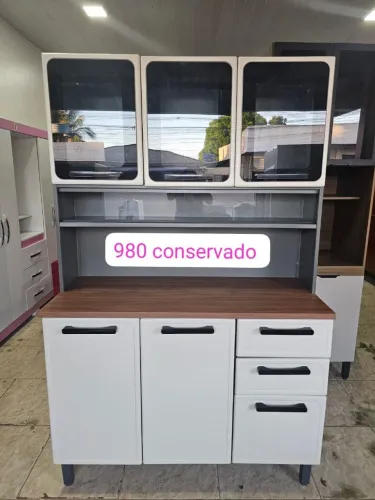 ARMÁRIO DE COZINHA AÇO CONSERVADO