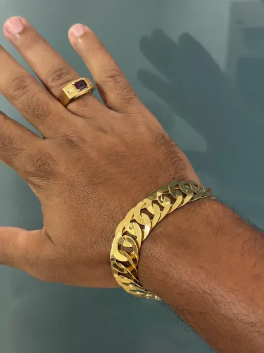 PULSEIRA DE OURO 18K COM 45 G