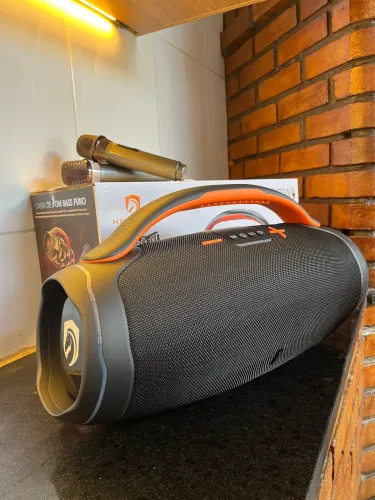 Caixa de som boombox Hmaston