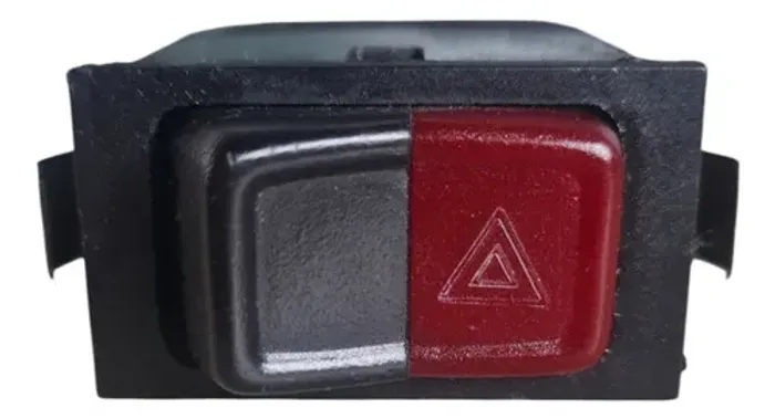 Botão Pisca Alerta Vw Gol Parati Quadrado  1984 1995 Preto