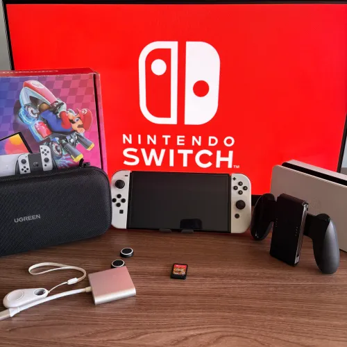 Swirch Oled + Zelda LEIA!