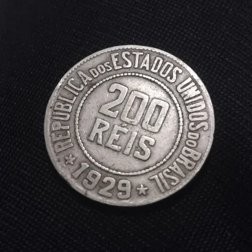 Moeda 200 Réis Brasil 1931 colecionadores