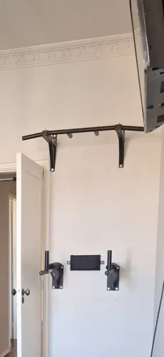 Paralela abdominal + barra fixa mista