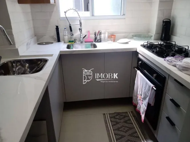 Apartamento 45 m² planejado com lazer completo no Condomínio Parque das Tulipas