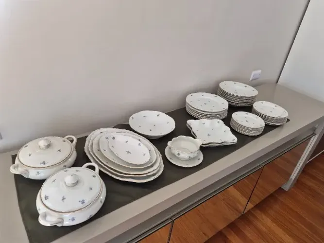 Aparelho de jantar - porcelana tcheca Thun