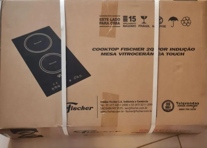 Vendo um fogão da Fischer de indução lacrado