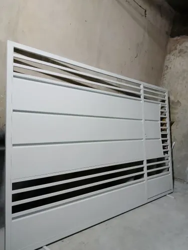 Portão galvanizado
