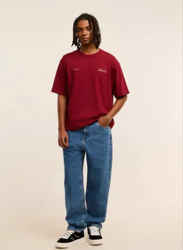 Calça Baggy em Jeans Vintage - Renner - Produto Novo