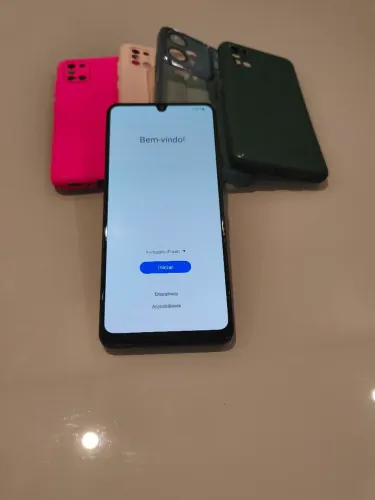 Vendo Smartphone Samsung Galaxy A31 128GB Preto 4G - Octa-Core 4GB RAM Tela 6,4?