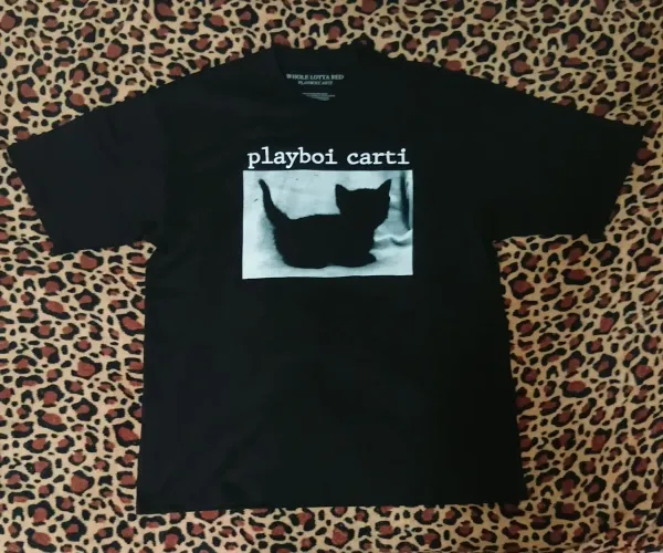 Camiseta Preta Playboi Carti