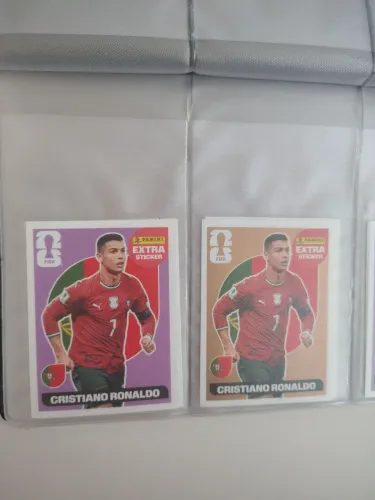 Figurinha Legend Cristiano Ronaldo Lilás Copa 2026 Panini