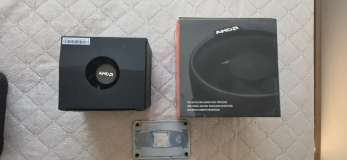 Fan AMD Ryzen Wraith Cooler Funcionando perfeitamente