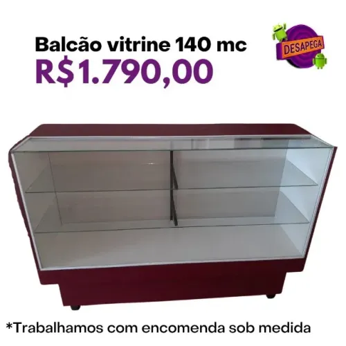 Vitrine 140cm