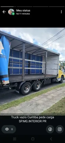 sou motorista de truck bi truck estou a disposição na comissão
