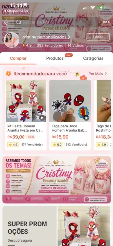 Venda EMPRESA PAPELARIA PERSONALIZADA E SITE SHOPEE
