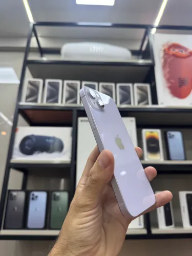 IPHONE 14 PLUS 128GB LILÁS TELA TROCADA SEMI NOVO PROMOÇÃO