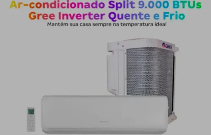 Ar condicionado Gree 9 mil btu
