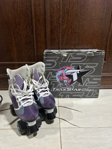 Kit Patins Traxart Quad Traxstar Rodas 58mm/ Abec-5 Tam. 37/38 (Usado)