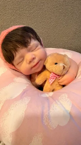 BEBÊ REBORN SILICONE SÓLIDO