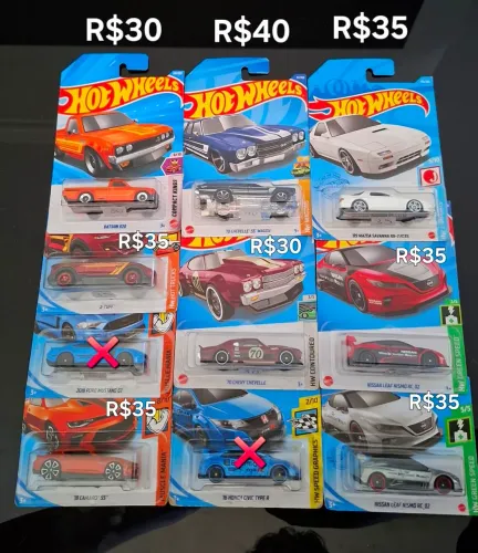 Coleção Hot Wheels raros