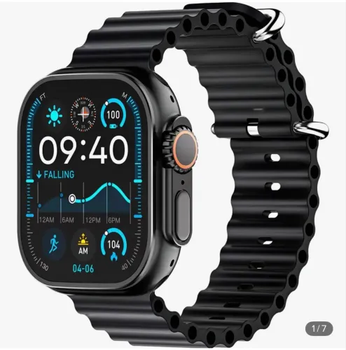 Microwear Watch Ultra 3 Smartwatch Premium com Tela AMOLED e Design Ultra