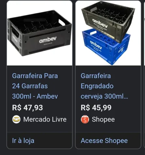 Caixa 300 ml da profissa / barrigudinha