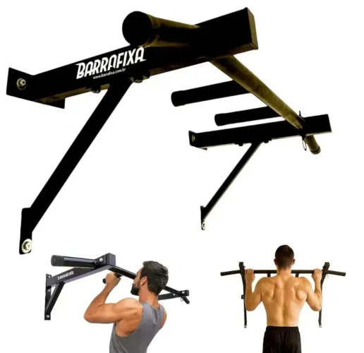 Barra Fixa de parede pull-up interna e externa