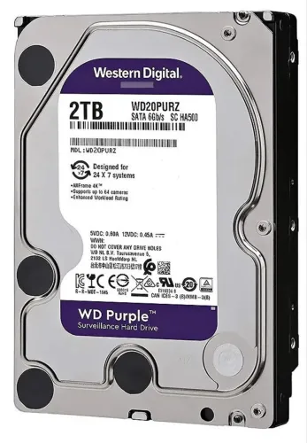 HD WD Purple 2TB Lacrado