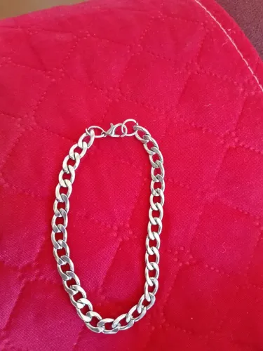 Pulseira de prata 925 21cm com 7mm