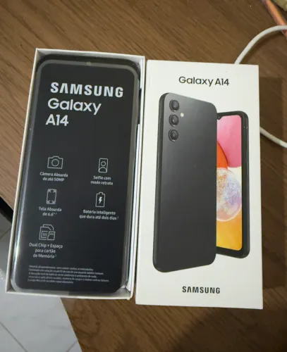 SAMSUNG GALAXY A14 NOVO NA CAIXA 
