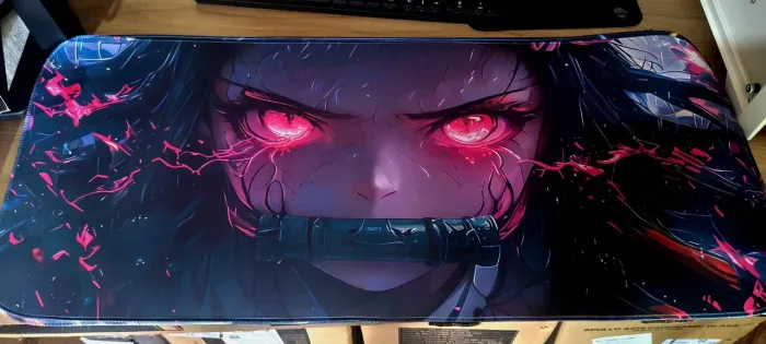 Mousepad 90x40cm - Novo <br>ovos<br>Borda costurada <br>120 reais <br>Entrega grátis via Uber moto