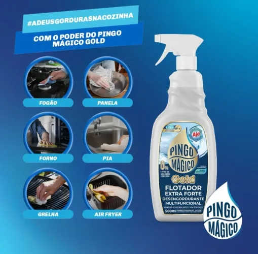 Pingo Mágico Gold extra forte 1L