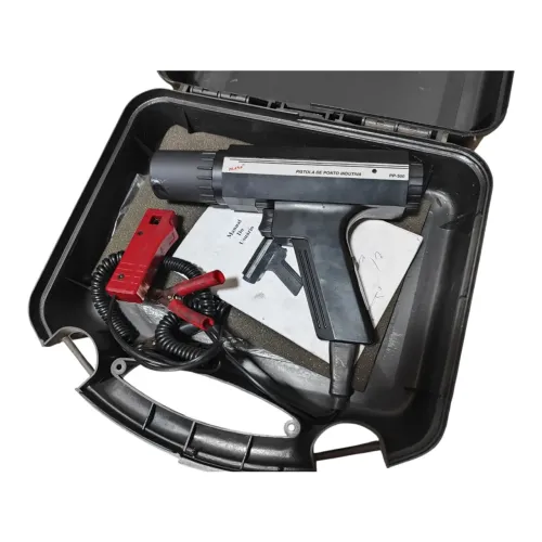 Pistola Lampada Ponto Indutiva Sem Avanço Planatc Pp500 Preto