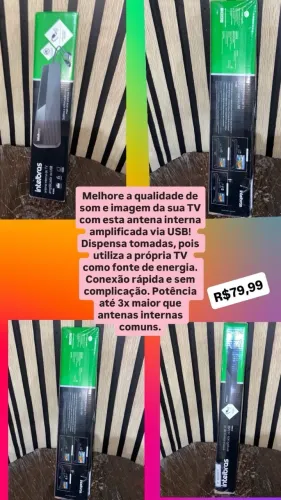 Antena amplificada via USB