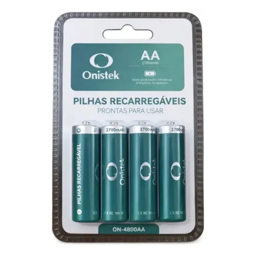 Pilhas recarregável AA 2700mah