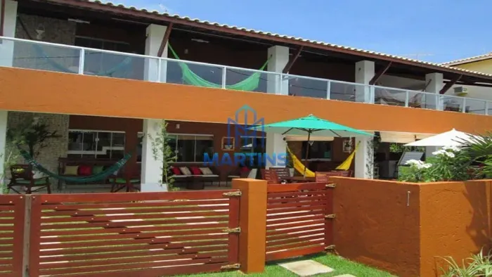 Espetacular casa duplex com 10 suítes em Guarajuba, Condomínio Paraíso, Camaçari, BA