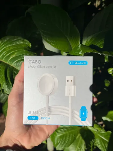 Cabo Carregador Apple Watch Magnetico USB - Original Carregamento Rapido