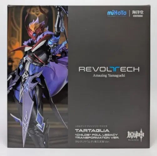 Figura De Ação Genshin Impact Tartaglia Kaiyodo Revoltech