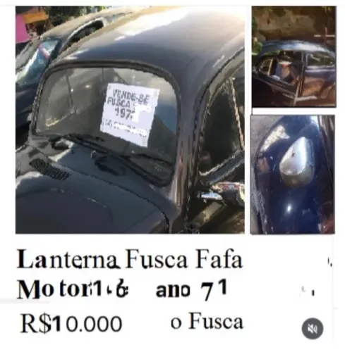 Volkswagen Fusca Fusca (gasolina) 1971