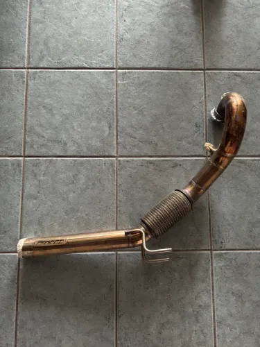 Downpipe Fbo Inox Vw Polo Virtus Gts Exclusive 2,5 Polegadas