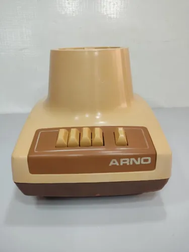 Liquidificador Arno Antigo 110v 300w Funciona Ok Vc1 Marrom 127v (Usado)