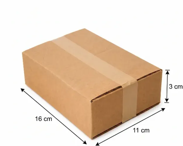 1000 Caixas De Papelão 16x11x3 Cm