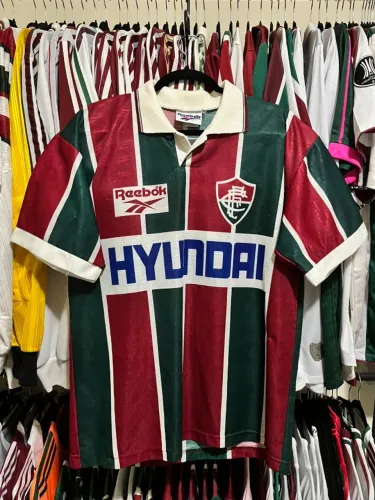 Camisa Fluminense 1995 Tricolor Reebok Gol de Barriga