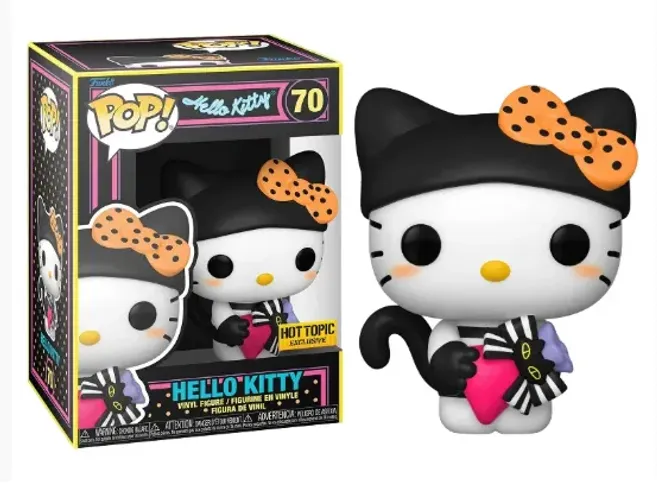 Original - Sanrio Sanrio Hello Kitty #70 Exclusivo Blacklight