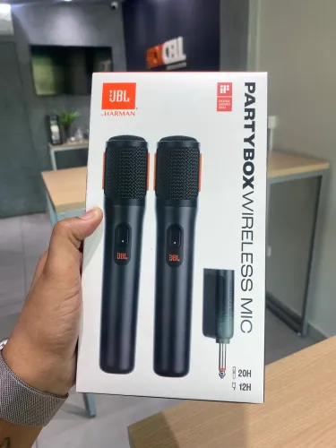 JBL PartyBox Wiriless Mic - Novo Lacrado Garantia Loja Física