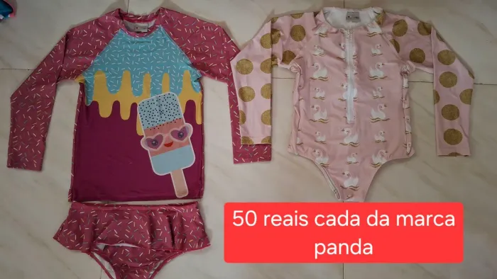 Vendo biquíni e muito mais pra criança. 