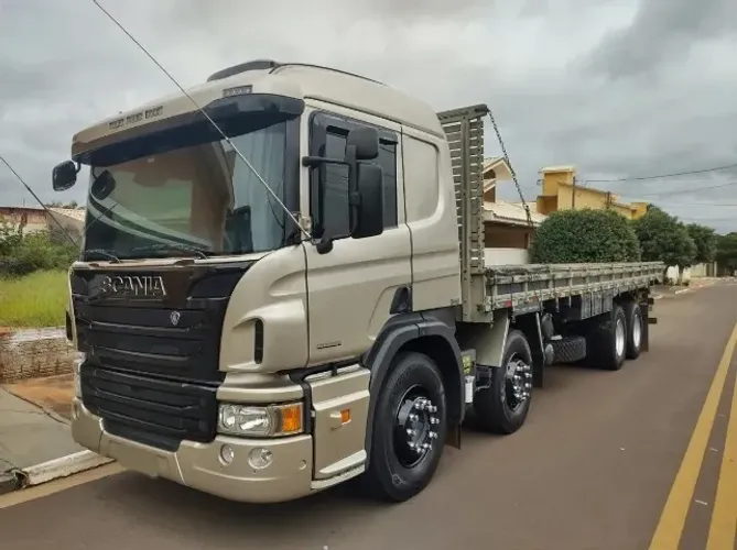 Scania P310 2014 8x2 unico dono particular