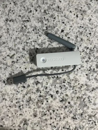 Adaptador Wi-Fi Wireless Original Microsoft Xbox 360 com Antena