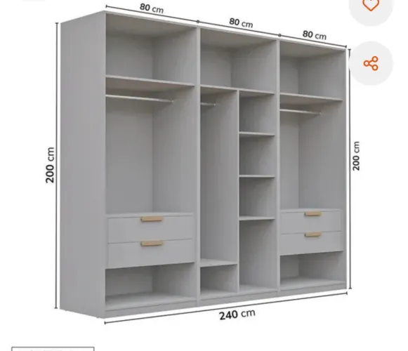 Guarda roupa closet